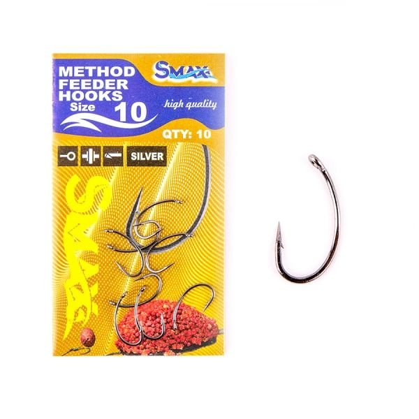 КУКИ ЗА МЕТОД ФИДЕР SMAX METHOD FEEDER HOOKS