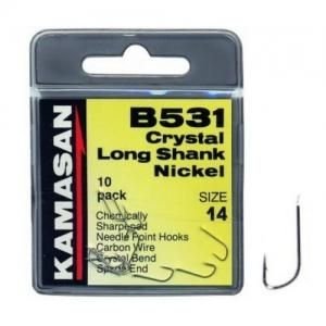 КУКИ KAMASAN B531 CRYSTAL LONG SHANK NIKEL