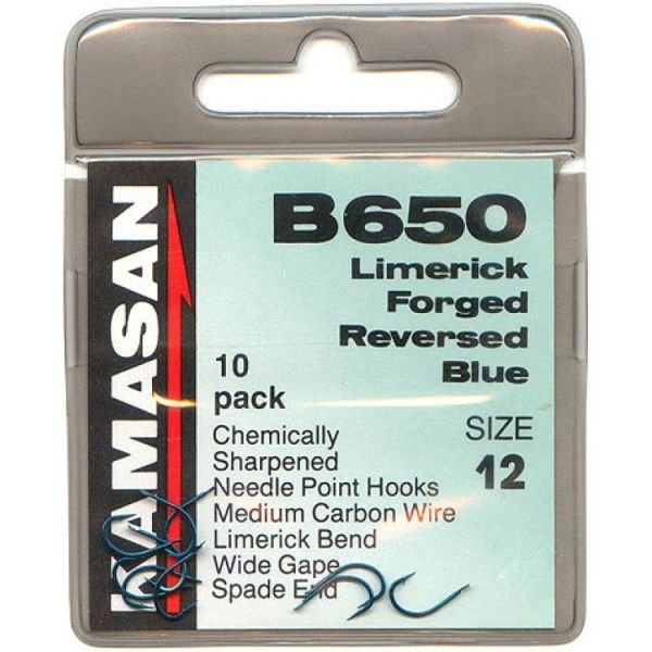 КУКИ KAMASAN B650 LIMERICK FORGED REVERSED BLUE
