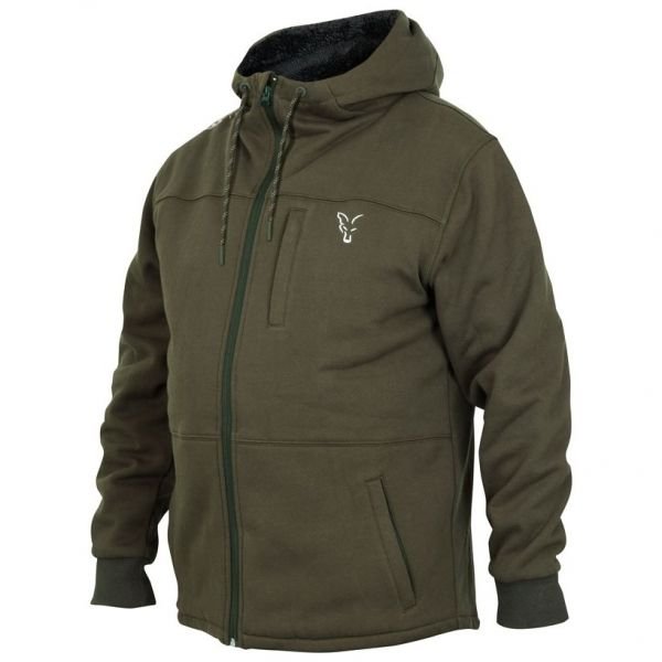 Суичър Fox Collection Sherpa Hoody Green/Silver