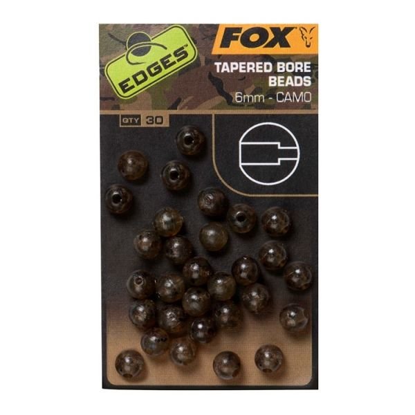 ГУМЕНИ МАНИСТА FOX EDGES CAMO TAPERED BORE BEADS 6MM