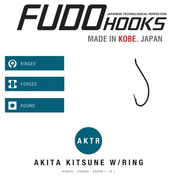 Куки Fudo Akita Kitsune Ring Hooks