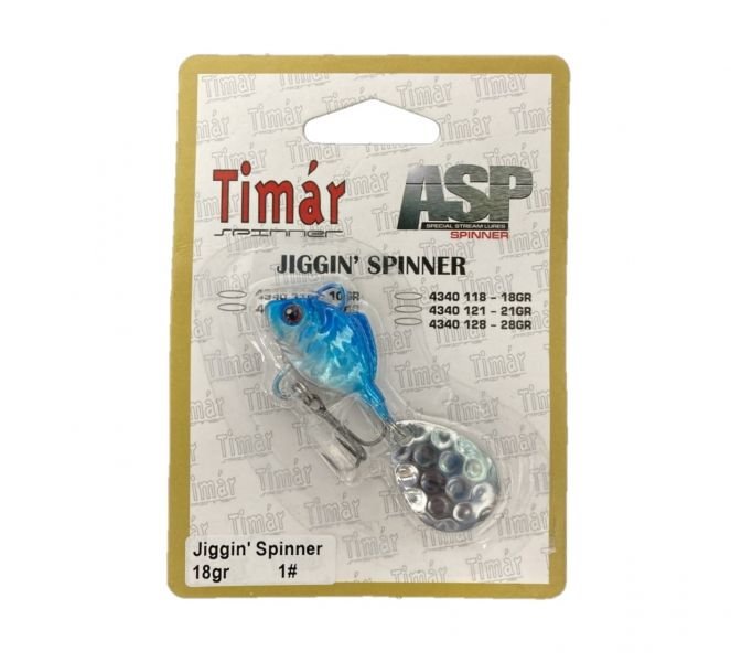 Спинер Timar ASP Jiggin’ Spinner  - Blue