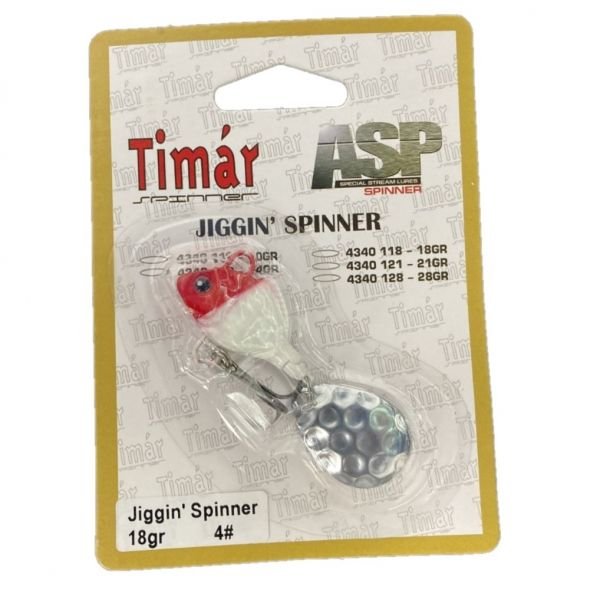 Спинер Timar ASP Jiggin’ Spinner - Redhead