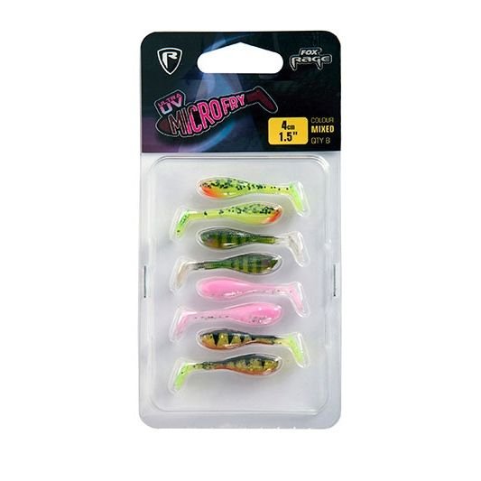 Силикони Fox Rage UV Micro Fry 4