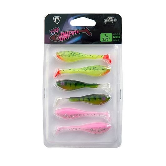 Силикони Fox Rage UV Micro Mini Fry 7