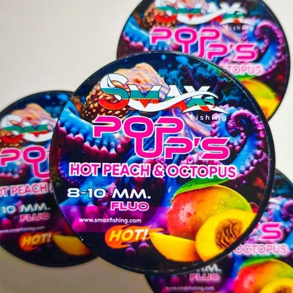 Pop – Up Smax / 8-10мм Праскова и октопод