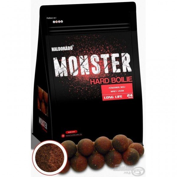 Протеинови топчета Monster Hard Boilie 24 mm - Haldorado