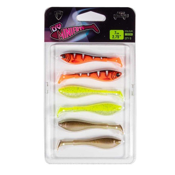 Силикони Fox Rage Fry Mixed Colour - Lure Pack