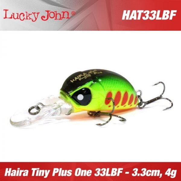 Воблер Lucky John Haira Tiny Plus One 33LBF