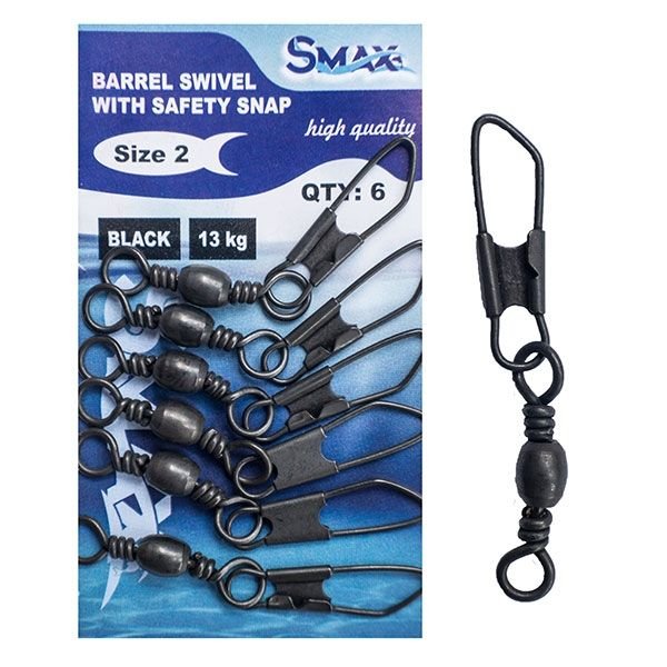 Тефлонов вирбел с карабина Barrel Swivel with Safety Snap