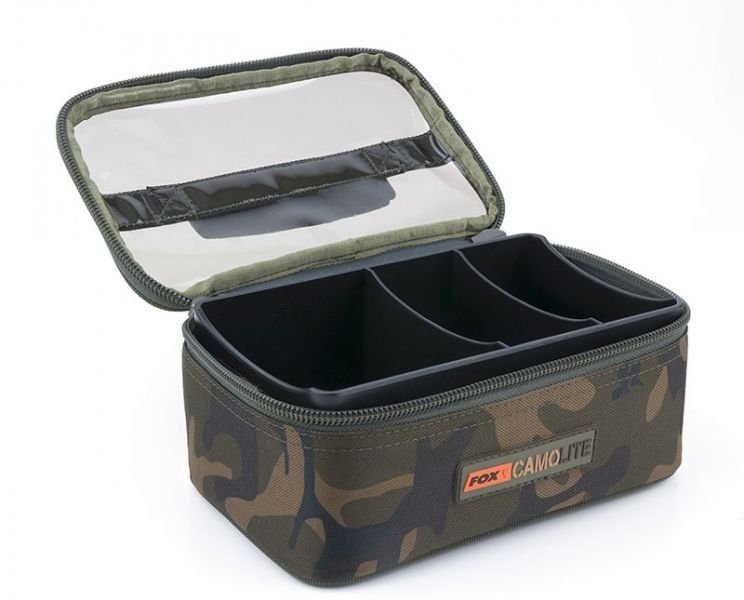 Чанта Fox CamoLite Rigid Lead & Bits Bag