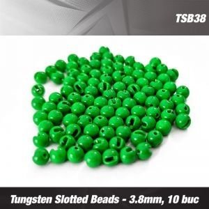 Мъниста Tungsten Slotted Beads 3.8 mm