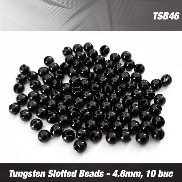 Мъниста Tungsten Slotted Beads 4.6 mm