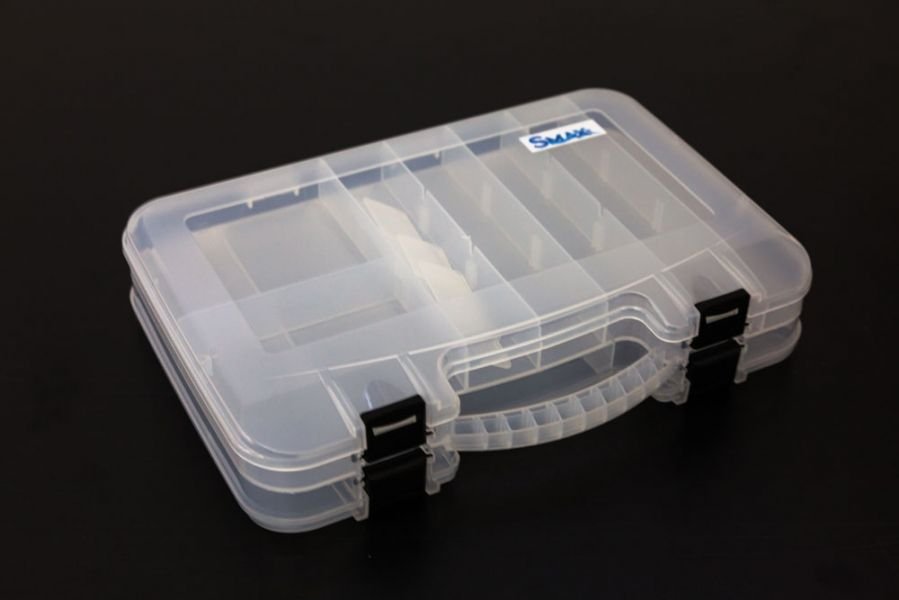 Двулицева кутия за силиконови примамки и аксесоари H308A