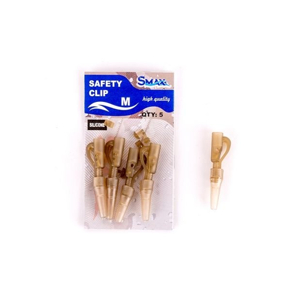 Силиконов клипс за олово Safety Clip M