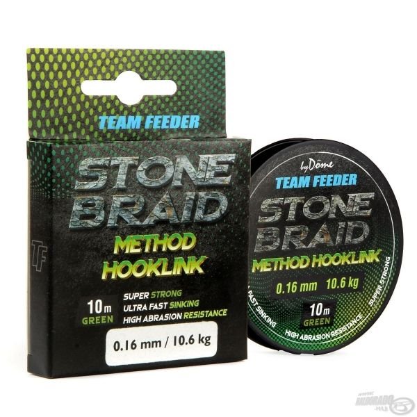 Плетено влакно Dome Gabor Stone Braid Green 10м
