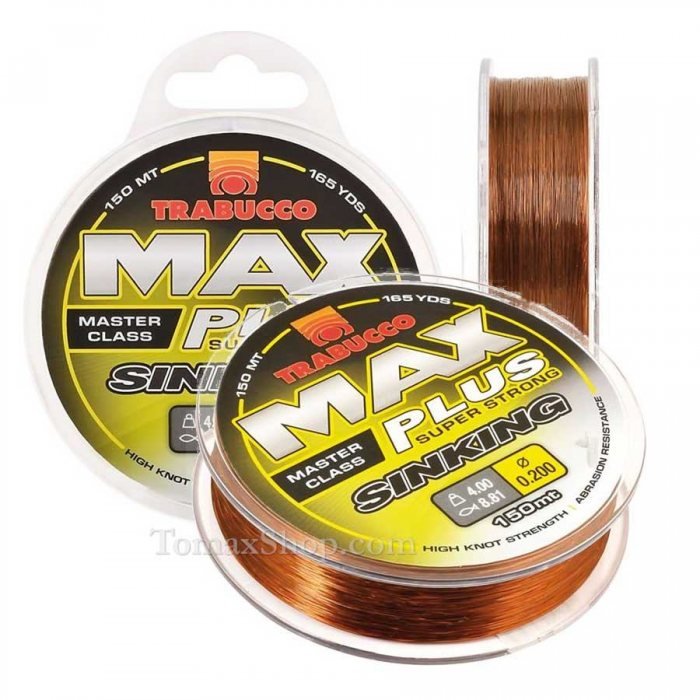Монофилно влакно TRABUCCO MAX PLUS SINKING 150m
