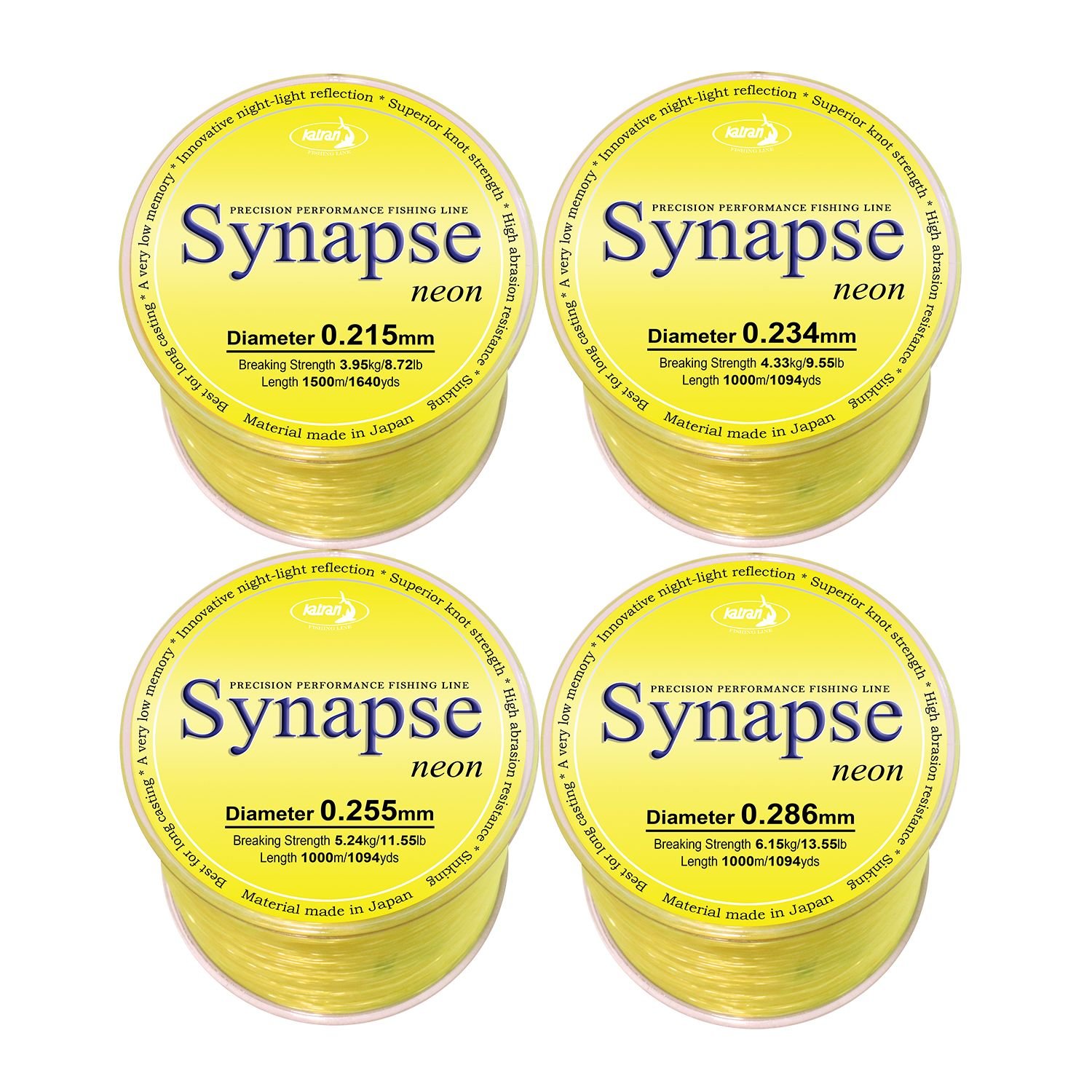 Монофилно основно влакно KATRAN SYNAPSE NEON